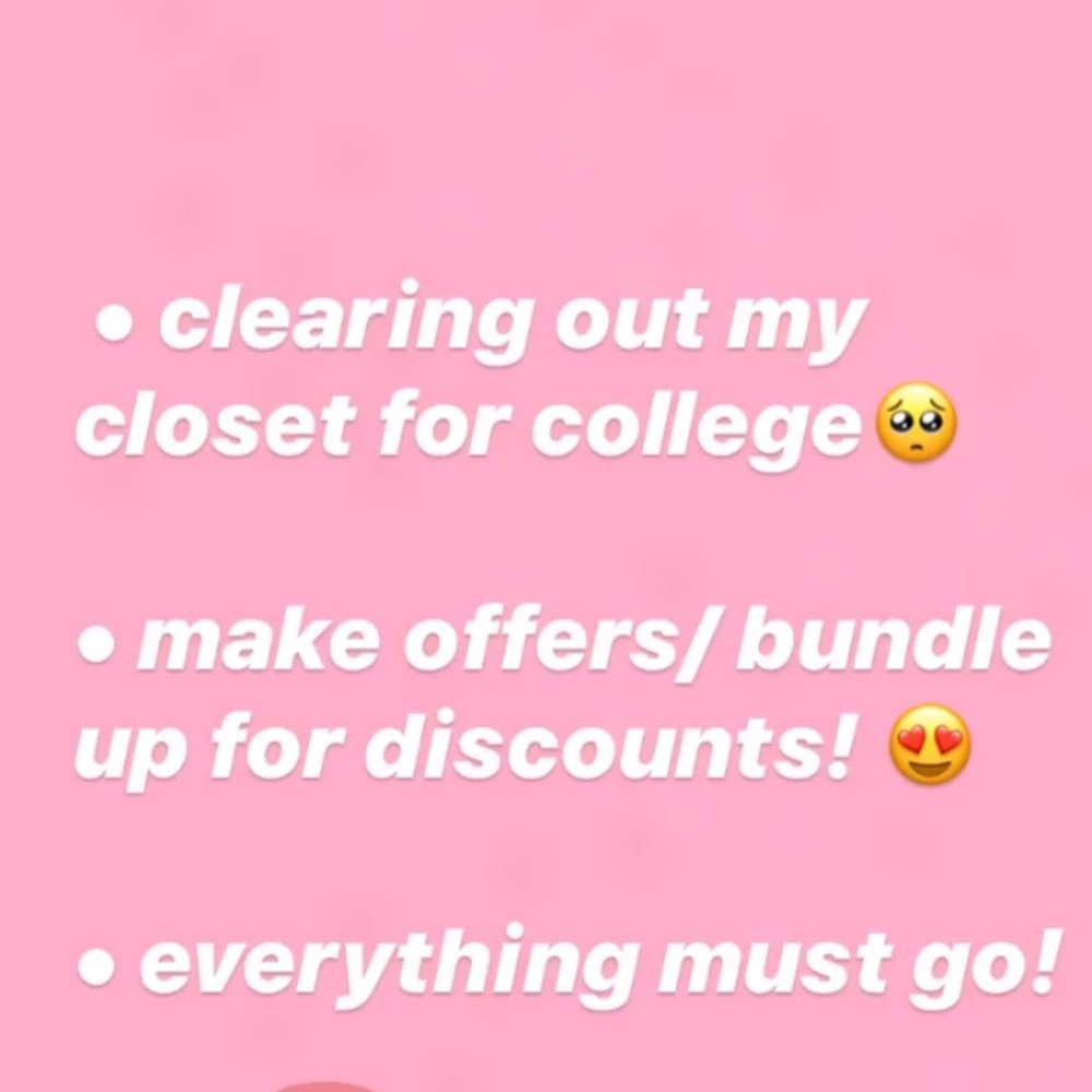 Send some offers! 🎀
